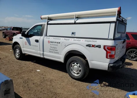 2020 Ford F150 из США, поврежденный, VIN 1FTMF1E57LKD34450